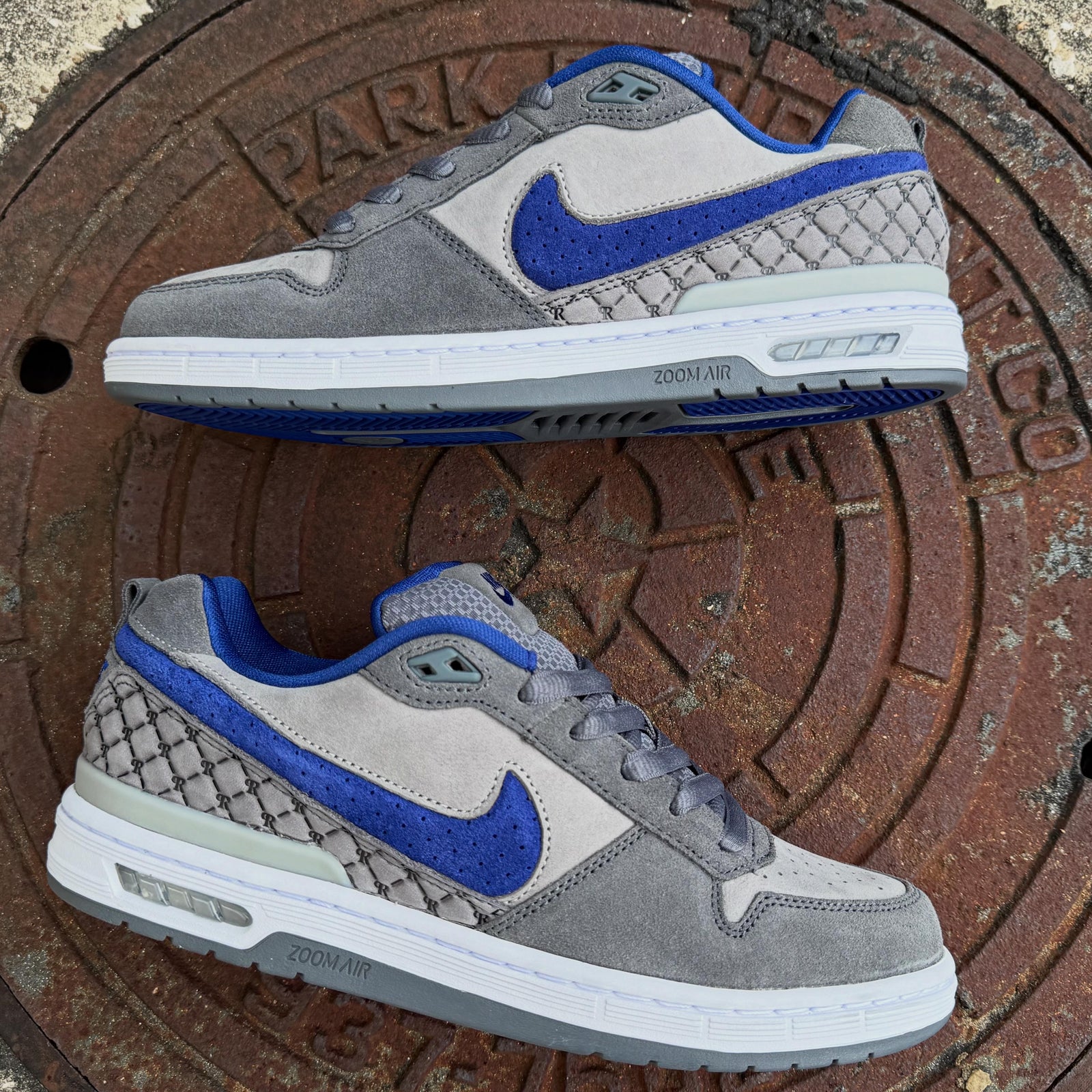 Nike SB Paul Rodriguez 1 Zoom - (Royal Blue/Grey Suede)