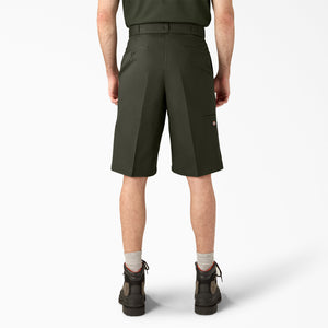 Dickies Mens 13" Multi-Pocket Work Short - (Olive Green)