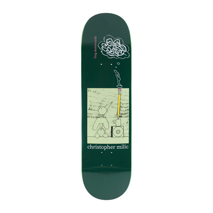 Frog Skateboards Creative Block Chris Milic Deck- (8.38, 8.6)