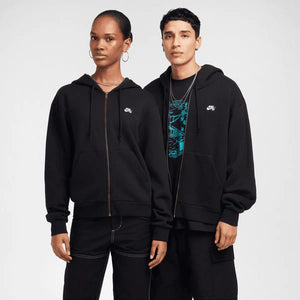 Nike SB Full-Zip Fleece Hoodie - (Black)