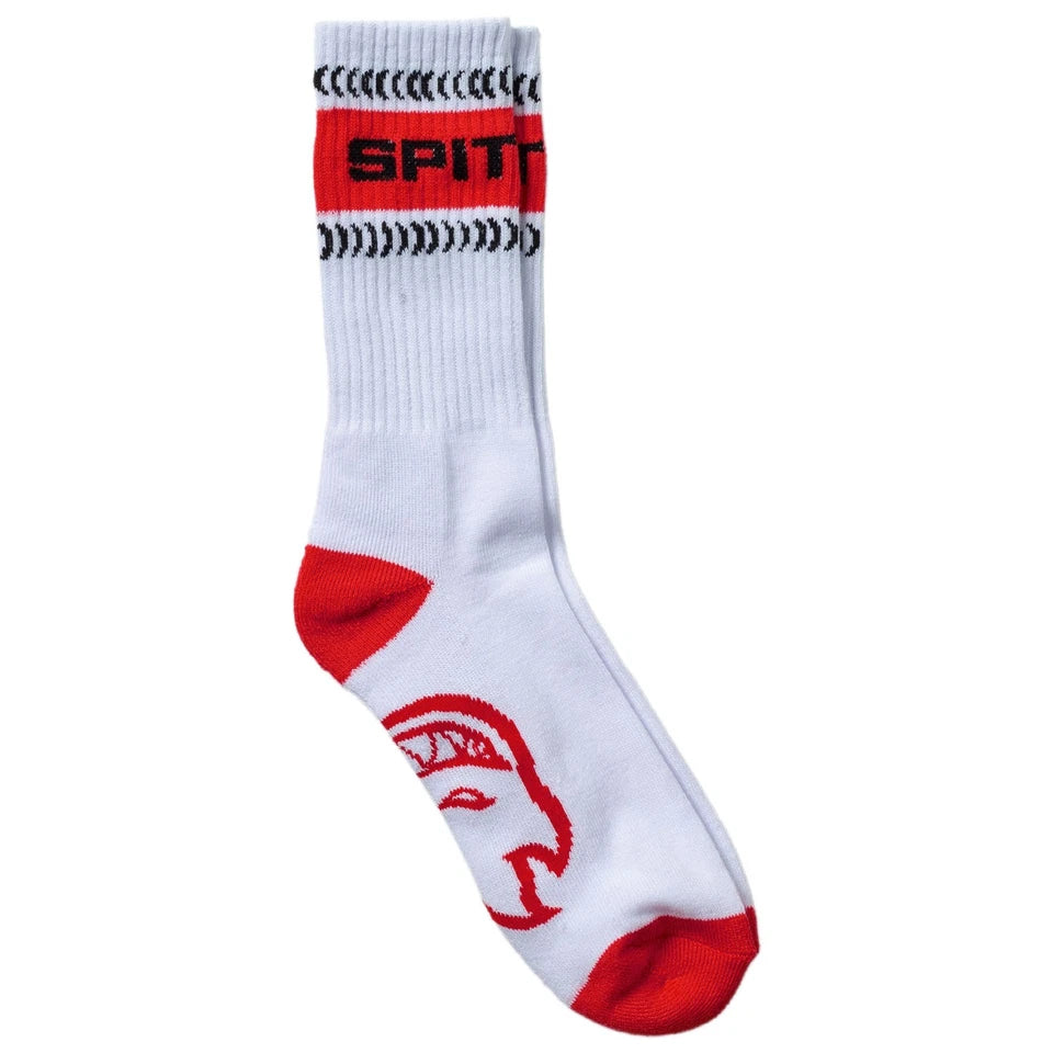 Spitfire Classic 87 Bighead 3/PK Crew Socks (WHT/RED/BLK)