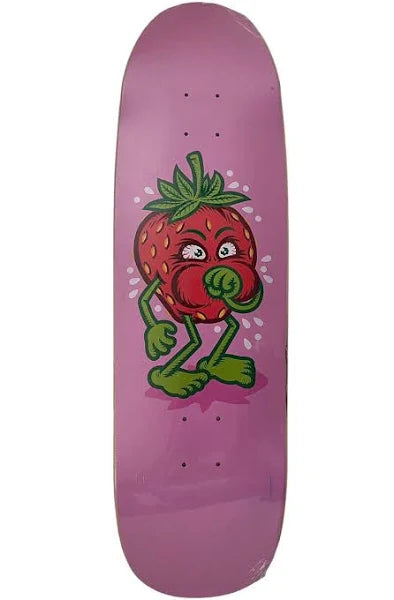 Strange Love Strawberry Cough Deck Lilac 8.875-(Flocked)
